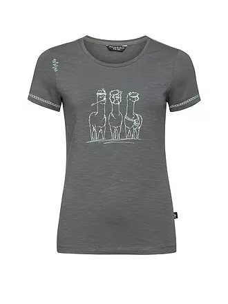 CHILLAZ | Damen Klettershirt Gandia Alpaca Gang | grau