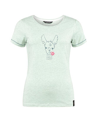 CHILLAZ | Damen Klettershirt Saile Happy Alpaca | mint