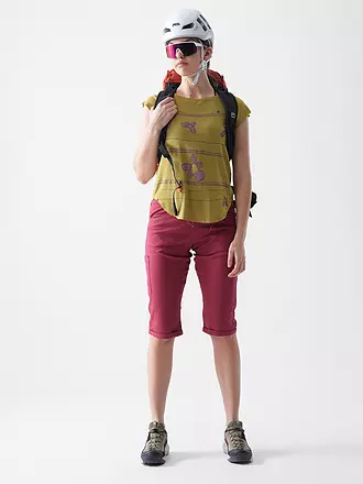 CHILLAZ | Damen Klettershort Jessy 3/4 | rot