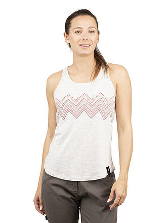 CHILLAZ | Damen Klettertank Kauai Zigzag | hellgrau