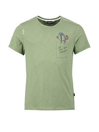 CHILLAZ | Herren Klettershirt Pocket Friends | hellgrün