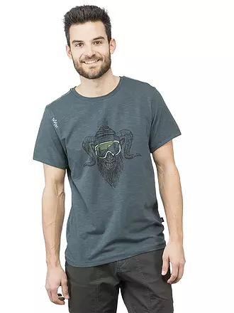 CHILLAZ | Herren Klettershirt Rock Hero | dunkelgrün