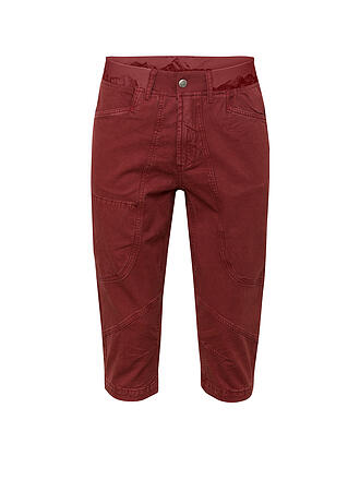 CHILLAZ | Herren Klettershort Wilder Kaiser 3/4 | dunkelrot
