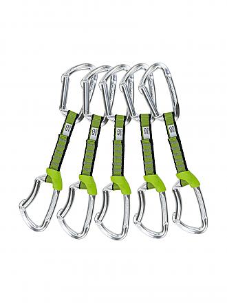 CLIMBING TECHNOLOGY | Karabiner Express-Set Lime 5er Set NY | keine Farbe