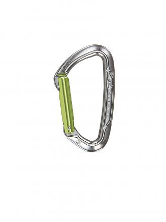 CLIMBING TECHNOLOGY | Karabiner Lime Straightgate | grau