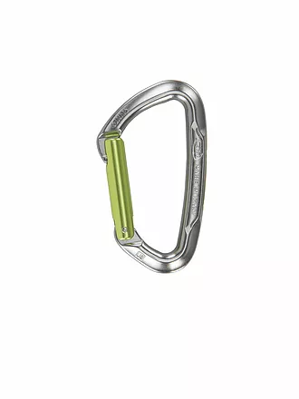 CLIMBING TECHNOLOGY | Karabiner Lime Straightgate | grau