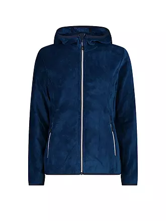 CMP | Damen Fleecejacke Highloft Hoodie | blau