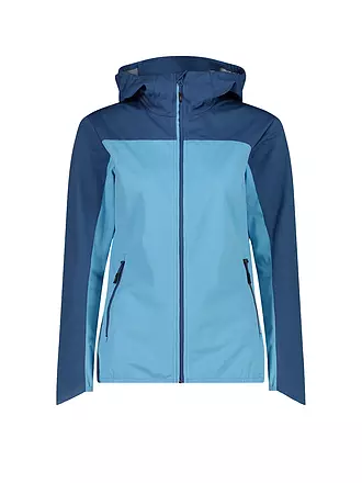 CMP | Damen Softshelljacke Extra Light Hoodie | hellblau