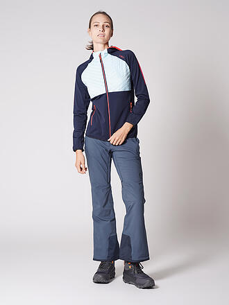 CMP | Damen Touren Hybridjacke Unlimitech Color Block | schwarz