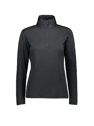 CMP | Damen Unterzieh Zipshirt Sweat Softtech | schwarz