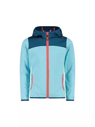 CMP | Mädchen Fleecejacke Stretch Hoodie | hellblau