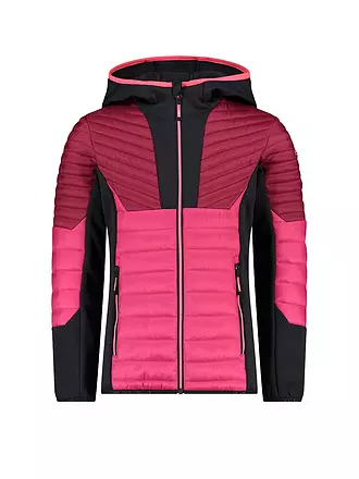 CMP | Mädchen Hybridjacke Hoodie | pink