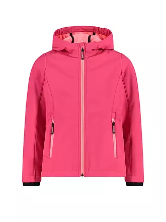 CMP | Mädchen Softshelljacke Girl Fix Hood | pink