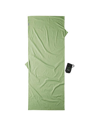 COCOON | Reiseschlafsack TravelSheet Bio Baumwolle 19,5x9cm 460g | grün