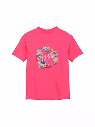 COLOR KIDS | Mädchen Beachshirt mit Print | pink