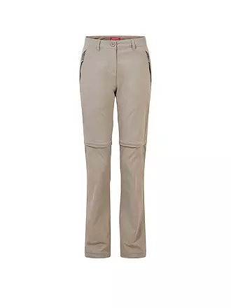 CRAGHOPPERS | Damen Wanderhose NosiLife Pro II Convertible ZippOff | creme