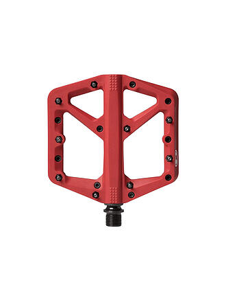 CRANKBROTHERS | Flat-Pedal Stamp 1 | rot
