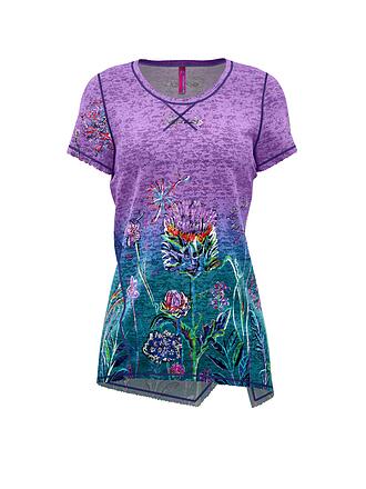 CRAZY | Damen Funktionsshirt Aloha | lila