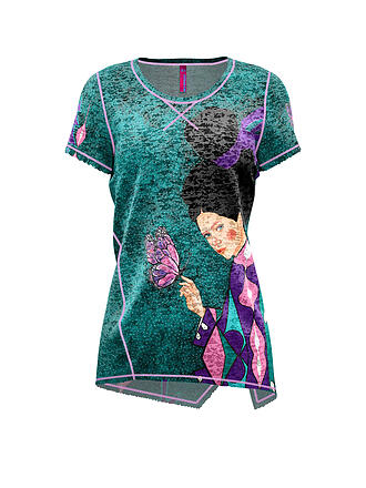 CRAZY | Damen Funktionsshirt Aloha | lila