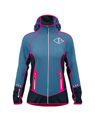 CRAZY | Damen Touren Hybridjacke Pull Next | petrol