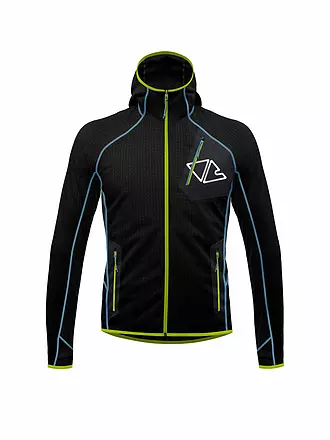 CRAZY | Herren Fleecejacke Pull Next | schwarz