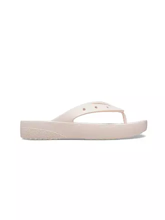 CROCS | Damen Zehentrenner Classic Platform Flip | rosa