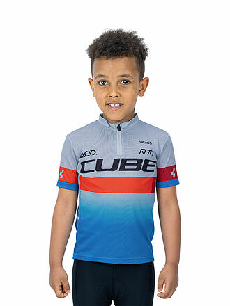 CUBE | Jungen Rad Trikot Teamline | blau