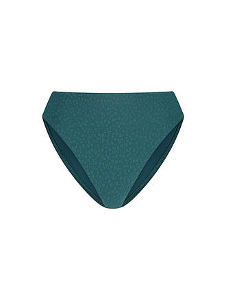 CYELL | Damen Bikinihose Flora Teal | dunkelgrün
