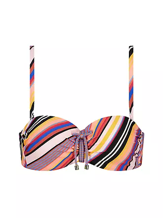 CYELL | Damen Bikinioberteil Juicy Stripe | lila
