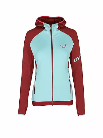 DYNAFIT | Damen Fleecejacke Transalper Polartec Hoodie | beere