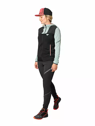 DYNAFIT | Damen Fleecejacke Traverse Polartec Hoodie | schwarz