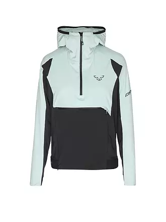 DYNAFIT | Damen Touren Isojacke Tigard Alpha Direct Anorak Hoodie | hellblau