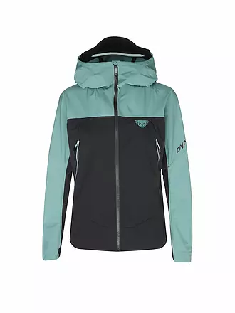 DYNAFIT | Damen Touren Softshelljacke Ridge DST Hoodie | schwarz