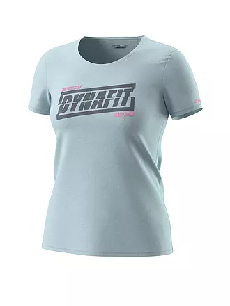 DYNAFIT | Damen Tourenshirt Graphic | hellblau