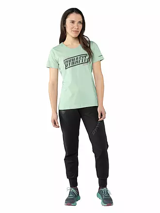 DYNAFIT | Damen Tourenshirt Graphic | hellgrün