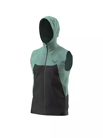 DYNAFIT | Herren Softshellweste Transalper DST Hoodie | petrol