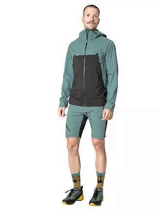 DYNAFIT | Herren Wanderjacke Transalper 3L Hoodie | petrol