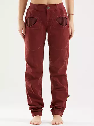 E9 | Damen Kletterhose Ondart Slim BB | rot