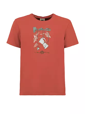 E9 | Herren Klettershirt Bond | dunkelrot