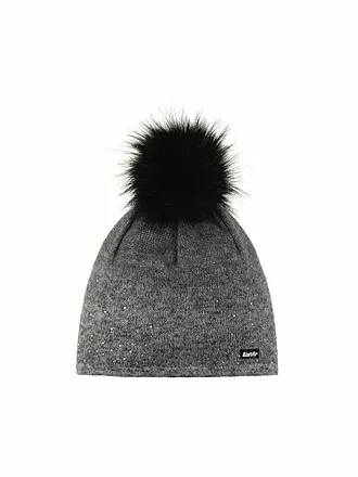 EISBÄR | Damen Mütze Tiana Lux Crystal | grau