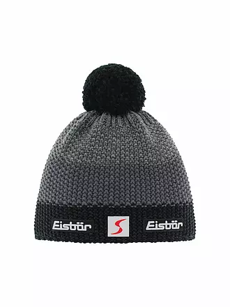 EISBÄR | Mütze Star Pompon | grau