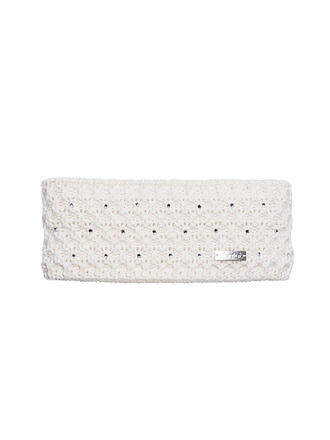 EISGLUT | Damen Stirnband Samira Crystal | weiss