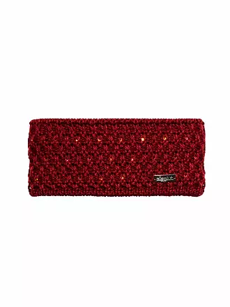 EISGLUT | Damen Stirnband Samira Crystal | rot