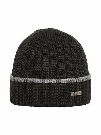 EISGLUT | Herren Mütze Fisher Merino | dunkelblau
