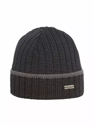 EISGLUT | Herren Mütze Fisher Merino | dunkelblau