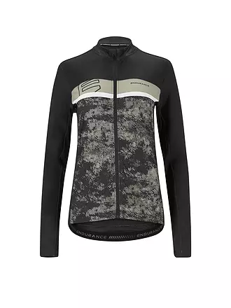 ENDURANCE | Damen Radtrikot Dharma FZ | schwarz