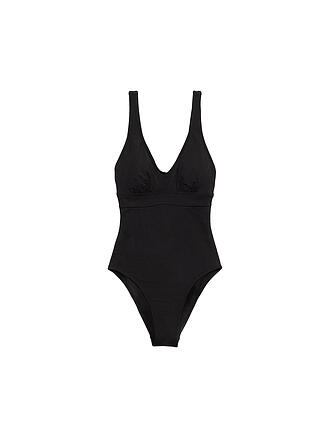 ESPRIT | Damen Badeanzug Hamptons Beach | schwarz