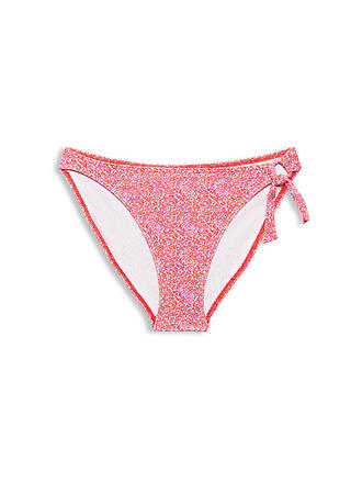 ESPRIT | Damen Bikinihose Mini Allover-Print | pink