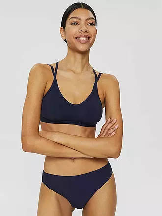 ESPRIT | Damen Bikinihose Unifarben | blau