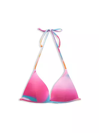 ESPRIT | Damen Bikinioberteil Triangel in Batikoptik | bunt